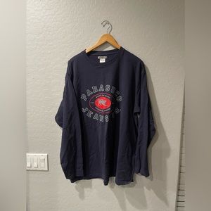 Vintage Parasuco Jeans‎ Logo Long Sleeve Shirt 2XL